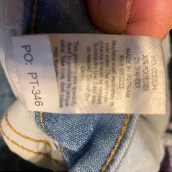 Pacsun Light Wash Straight Leg Stacked Skinny Size 32X32 - Picture 8 of 8